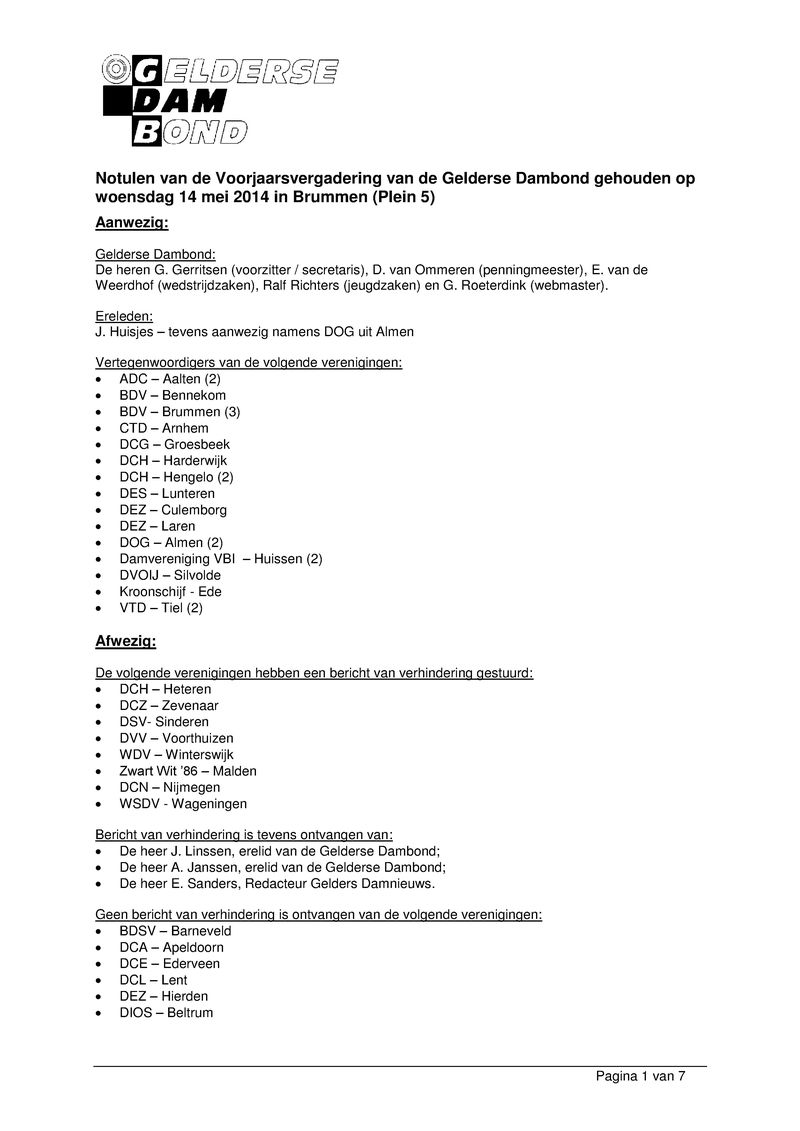 GDB Algemene Ledenvergadering 2015 - Bijlage 01 - Verslag Ledenvergadering 14 mei 2014.pdf (pagina 1)